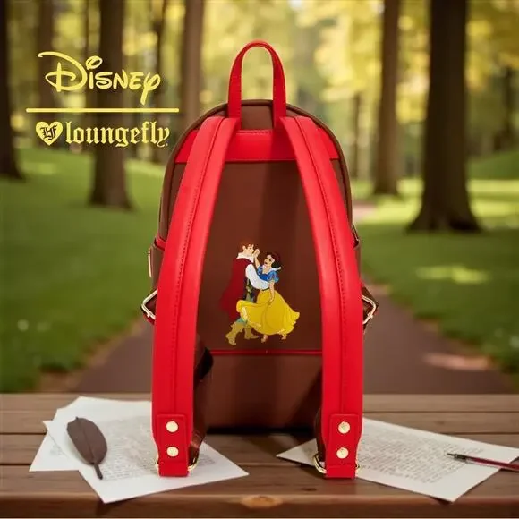 Loungefly Disney Snow White Lenticular Princess Series Mini Backpack NWT! - Picture 6 of 7